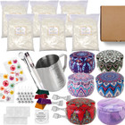 Complete Candle Making Kit - Candle Making - Candle Supplies - 45 Piece Kit