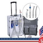 Unidad De Entrega Dental Portatil M  vil Compresor De Aire Succi  n  handpiece