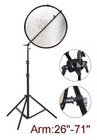 Photo Video Photography Studio Reflector Disc Holder Clip Clamp For Light Stand