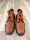Cole Haan Men s Brown Leather Chukka Ankle Boots Lace Up Round Toe Us 7 M