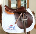 17  M Crosby Sovereign Prix Des Nations English Hunter jumper Saddle   Fittings
