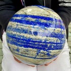 13 66lb Large Natural Lapis Lazuli Jasper Quartz Sphere Crystal Ball Reiki Heal