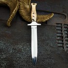 Custom Handmade Carbon Steel Blade Survival Dagger Knife   Hunting Knife Camping