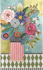 Needlepoint Handpainted Kelly Clark Spring Floral Celebration   Sg   Bling