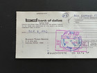 Neil Diamond October 7  1976 Ft Worth Texas Concert Deposit From Ticket Sales 3