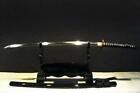 Clay Tempered T10 Steel Handmade Katana Real Hamon Japanese Samurai Sword Sharp
