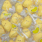 Cute Yellow Banana Squishy Toy - Soft Silicone Stress Relief Fidget  1pc 