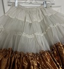 Rare 80 Yd Sparkly Copper Lame  Mar Jac Petticoat Square Dance  19    Medium 