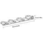 Modern Led Crystal Mirror Light Front Wall Lamp Bathroom Vanity Light Fixture