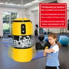 Heavy Duty Punching Bag Training Gloves Set Kids Boxing Mma Fitness Training Bag