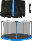Pe 14ft Trampoline Enclosure Net With Adjustable Straps For Safety