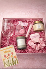 Personalized Mother s Day Gift For Mom Custom Wine Glass Spa Gift Box