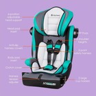 Hybrid Si 3-in-1 Booster Car Seat Side Impact Hoboken Teal Toddler