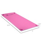 12 5  X 5  Floating Mat With Drink Holders 3-layer Lily Pad  Pink