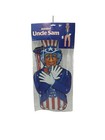 1995 Beistle Creation Uncle Sam Jointed Cardboard Die Cut 36  Sealed Usa