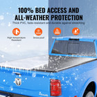 Roll-up Truck Bed Cover For 2002-2024 Dodge Ram 1500 2500 3500  6 4 Ft Bed