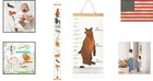 Removable Waterproof Kids Growth Height Chart - Adorable Animal Design 79  