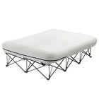 Air Mattress With Pump 2 Person Bed 600lbs Blow Up Inflatable Mattress W  Frame