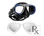 Scubapro Zoom Prescription Scuba Dive Mask With Optical Vision Correction