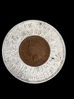 Antique 1901 Encased Indian Head Cent Pan-american Exposition