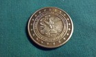 Vintg 1818-1968 Illinois Sesquicentennial Coin 1 5    Gold-tone Seal Of The State