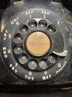 Vintage Western Electric Model 500 Black Rotary Dial Desk Telephone As Is Parts
