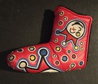 Scotty Cameron Custom Shop Jackpot Johnny Red Leather Putter Head Cover