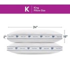 Sertapedic Ultra Loft Standard queen Bed Pillow  Extra Firm Support