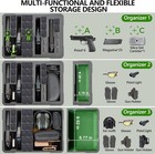 Tsa Approved Pistol Gun Case For Multiple Handguns     Hard Shell Waterproof   Dus