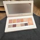 Lanc  me 11-shade Shimmer Pressed Powder Eyeshadow   Blush Palette W  Mirror
