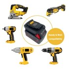 Lithium Battery Adapter Converter For Milwaukee M18 18v To Dewalt 18 20v Mil18d