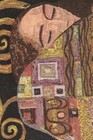 Gustav Klimt s Fulfillment Belgian Designer Woven Tapestry Throw Blanket New