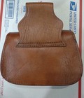 Belt Bag Early American Shooters Leather Bag Reenactor Black Powder Looks Unused