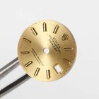 Rolex Dial Ladies Datejust Champagne Vintage Unique Patina 2035 2135 6900 69000