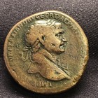 Trajan  98-117 Ad  Ae Sestertius  Rome  Circa 103-111 Ad  Roma   Dacian Reverse