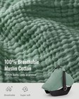  Muslin Baby Car Seat Cover Infant Canopy Breathable Large Mesh Window