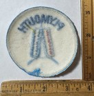 Vintage Plymouth Classic Logo Iron Or Sew On 3    Round Patch Mopar Chrysler