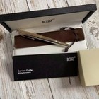 New Authentic Montblanc 2866 Meisterstuck Ballpoint Gold Star Pen 164p