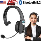 Trucker Bluetooth 5 2 Headset Wireless With Noise Cancelling Mic For Phones Pc