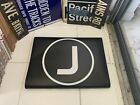 Bmt ind Ny Nyc Subway Roll Sign J Train Nassau Wall Street Williamsburg Brooklyn