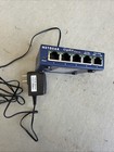 Netgear Gs105 V4 Prosafe 5 Port Gigabit Switch With Power Adapter Free Shipping