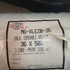 20 Lb Erasable Vellum 36x 500 3 Core Maxgrafx Drafting  Engineering Mg-xle20-36
