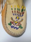 Vtg Rare Handcrafted Beaded Native American Moccasins