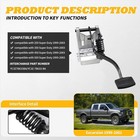 Jecoupoon Clutch Pedal Assembly Compatible With Super Duty F Series 250 350    