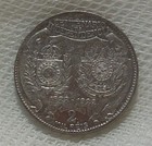 1922 Brazil 2000 Reis Silver Coin Independence Centennial Commemorative