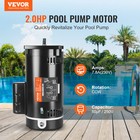 Vevor 2hp Pool Pump Motor 230v 60hz 7 8amps 56y 3450rpm 50  f 250v Capacitor