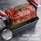 Hongbake Meatloaf Pan With Drain Tray  9 X 5 Inches Loaf Pans With Insert  