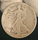 G 1928 S United States Walking Liberty 90  Silver Half Dollar 50c Coin