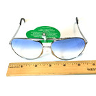 Vintage Oscar De La Renta Aviator Gradient Sunglasses Oversized 70s 740