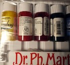 New Sealed Dr  Ph  Martin s Bombay India Ink Set  12 Colors  0 5 Oz Ea   800851 